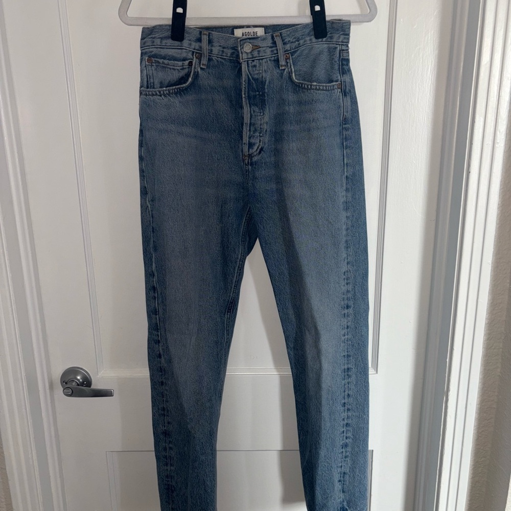 Agolde High Rise Loose Jeans